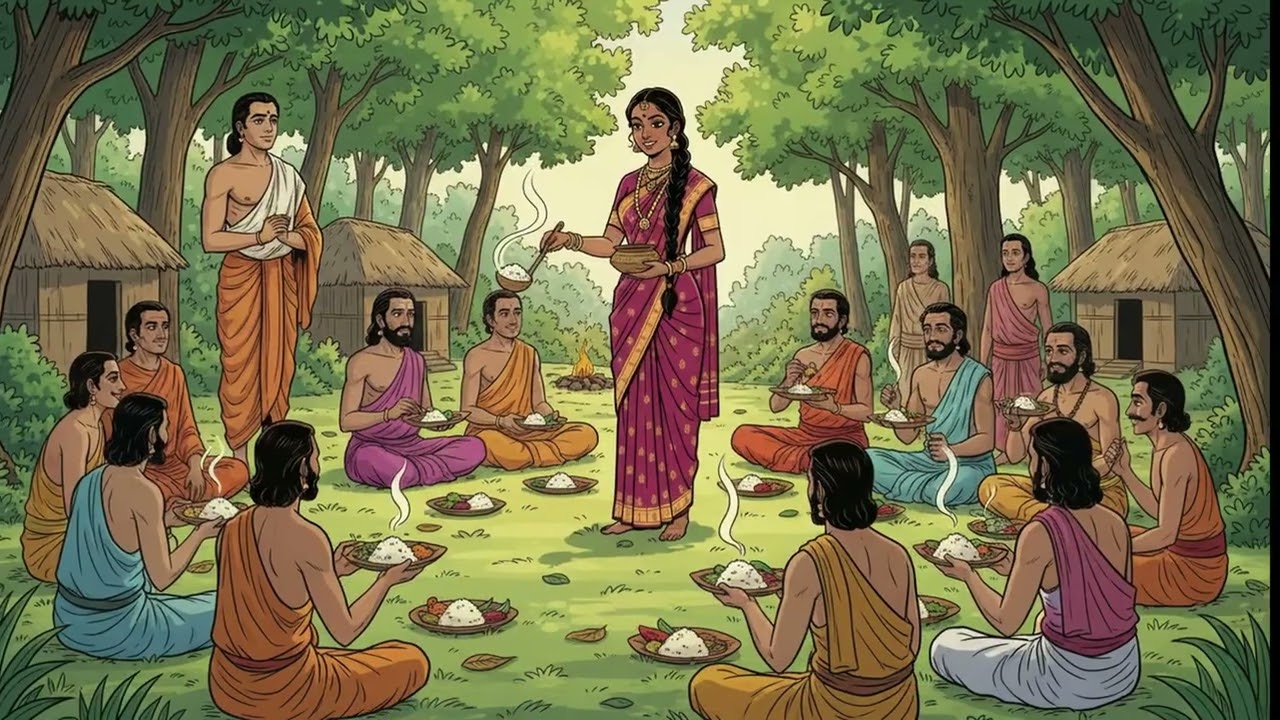 एक दाना जिसने हजारों लोगों को तृप्त कर दिया #dharmik #dharmikkahani