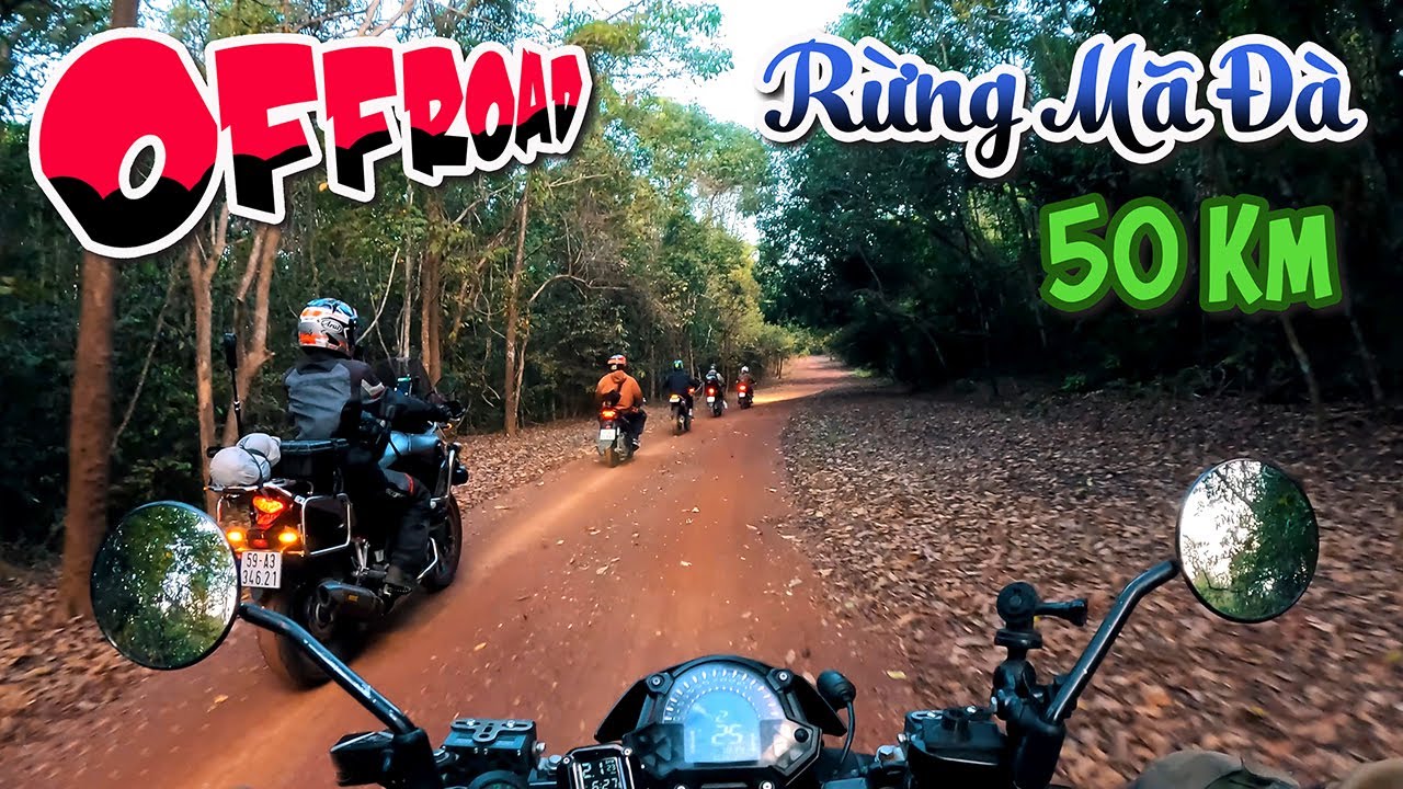 P1 - OffRoad xuyên rừng Mã Đà, Hồ Trị An, Chiến Khu Đ (50 Km đường đất)
