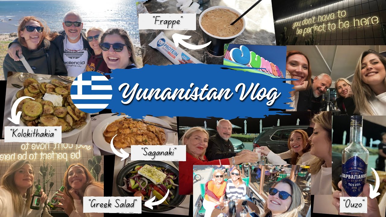 24 SAATLİĞİNE YUNANİSTAN'A GİTTİK! 🇬🇷💃🏼