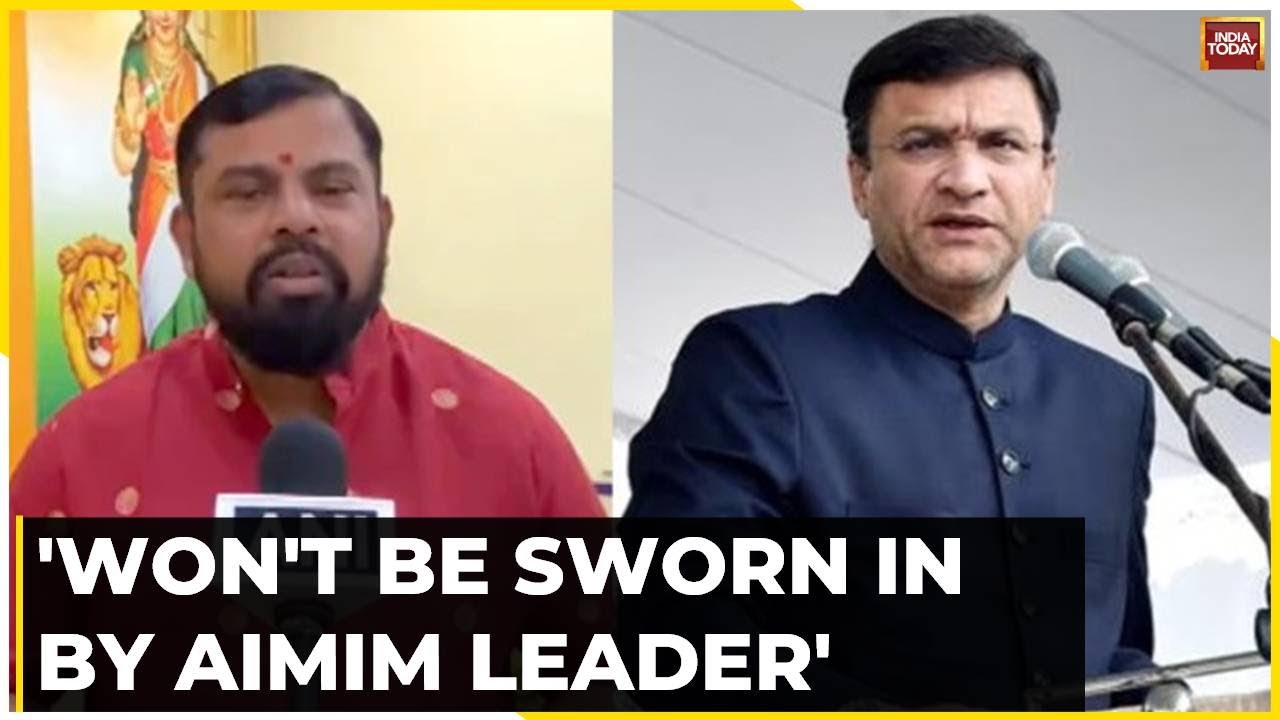 Telangana BJP's Oath ‘Boycott’ Threat As Akbaruddin Owaisi Made Pro-Tem Speaker