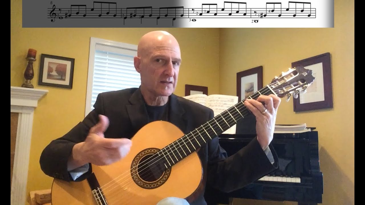 Study (M. Giuliani) – Classical Guitar Lesson