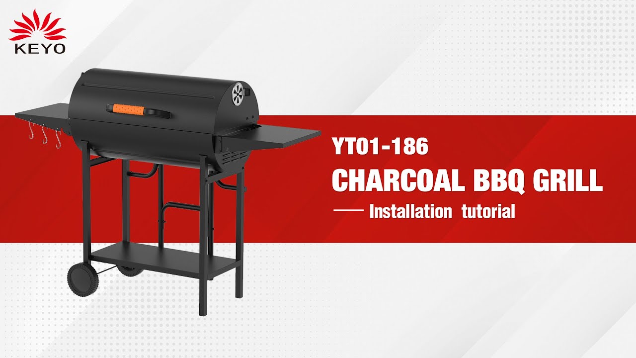 3D Animation Demo | Assemble a BBQ Grill and Start Outdoor Grilling on the Weekend!