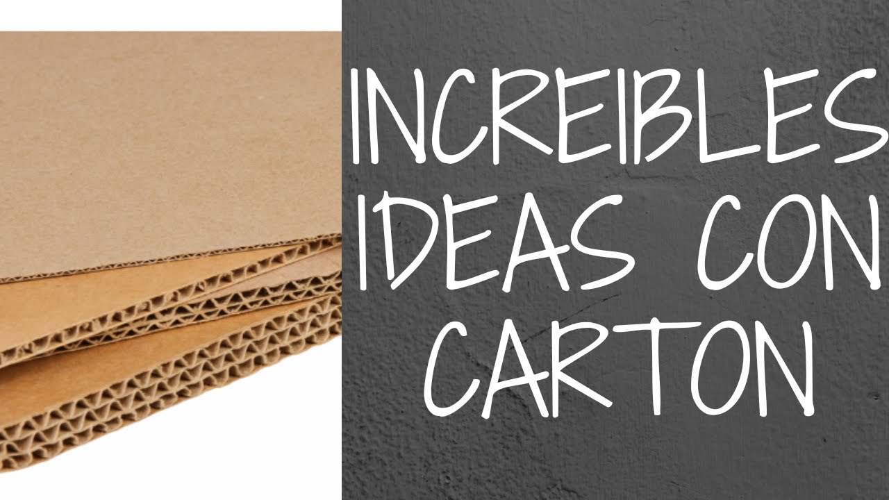 🛑Como reutilizar el carton. Increibles ideas ✌✔👍