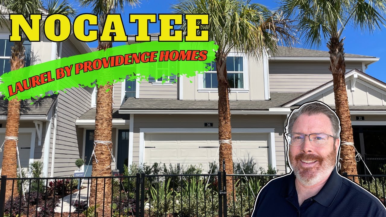 Nocatee Townhomes For Sale | Laurel Model Townhome Woodland Park in Nocatee by Providence Homes