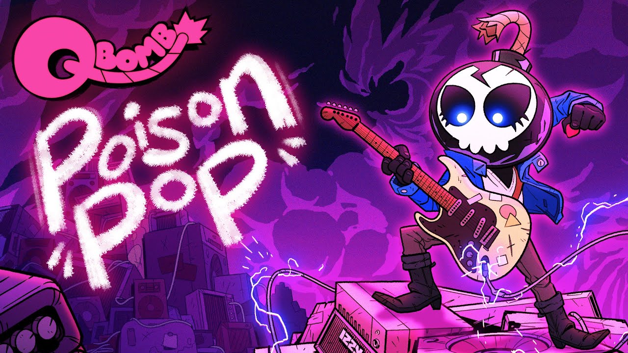 Qbomb - Poison Pop  (Lyric Video)