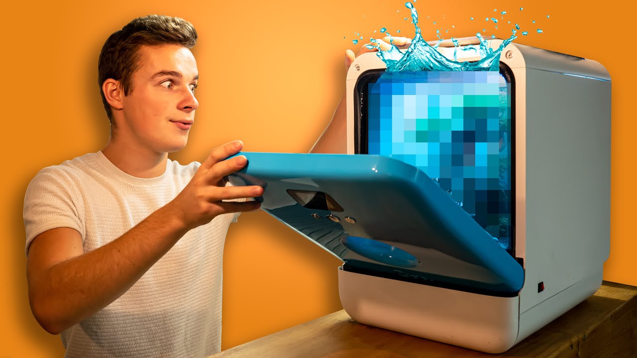 JE FAIS UN AQUARIUM DANS MON LAVE-VAISSELLE !