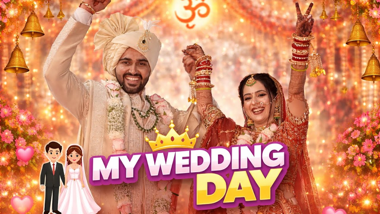 My Wedding Day | Vlog 56 | Rakhi Lohchab |@manudabas407 