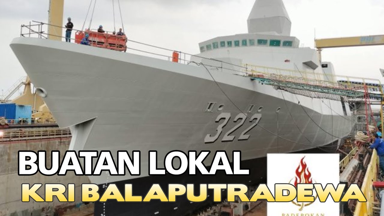 Frigate Merah Putih FMP 322 KRI Balaputradewa