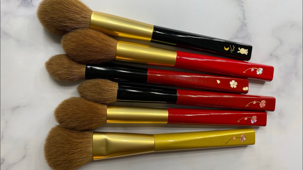 My Current Face/ Cheek Kolinsky Brush Collection | Featuring: Koyudo, QiaoLiangGong & ShouShouLang