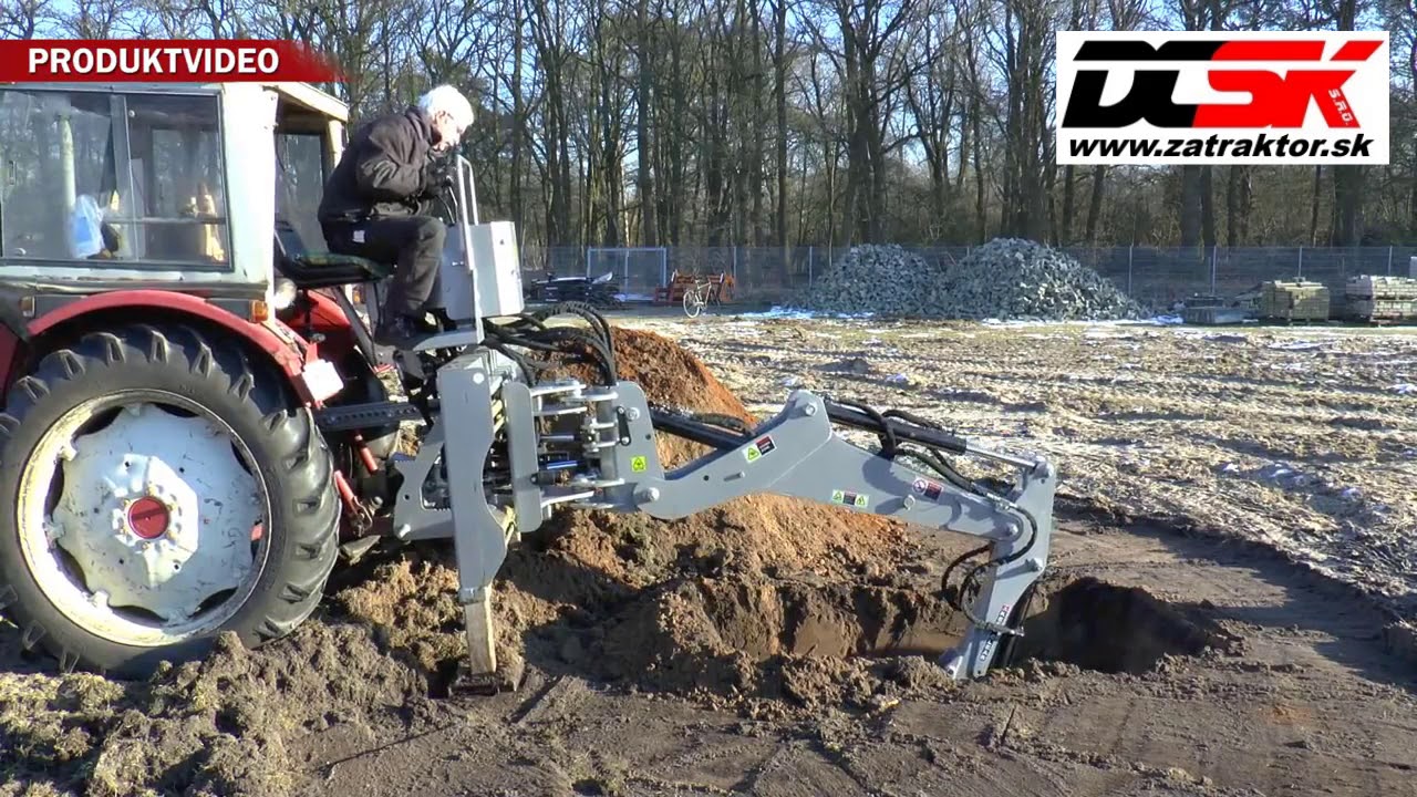 Podkop za traktor SN4 - SN3