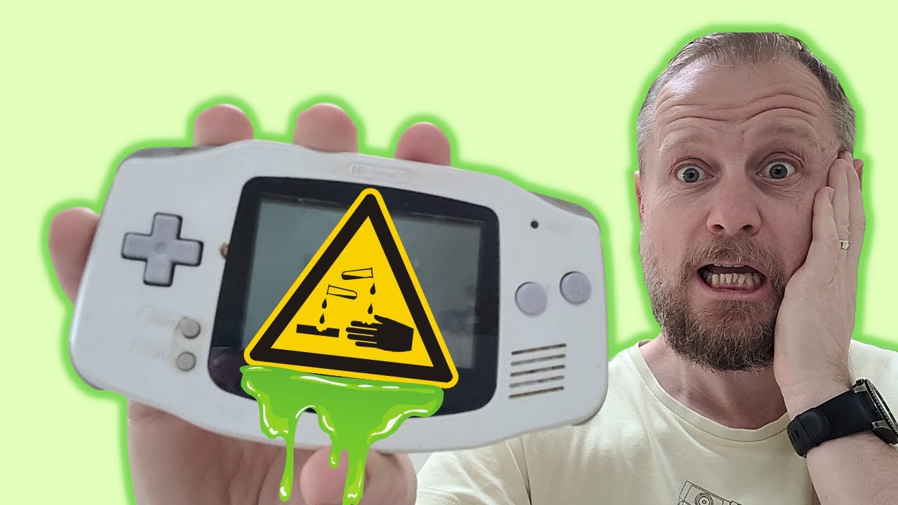 Game Boy Advance With BAD CORROSION - Can I Fix It? (Part 1)