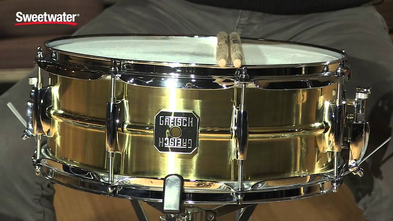 Gretsch S-5514GL PBR Legend Brass Snare Drum Review by Sweetwater Sound