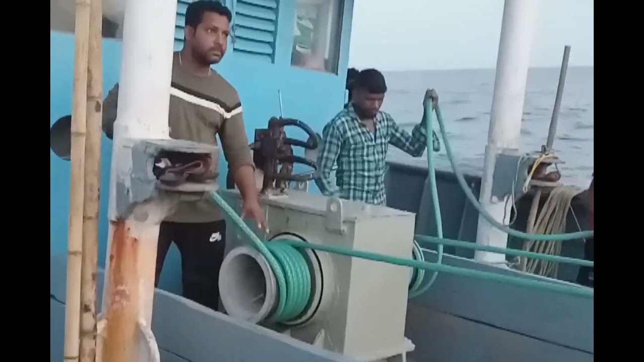 Goa fishing boat video