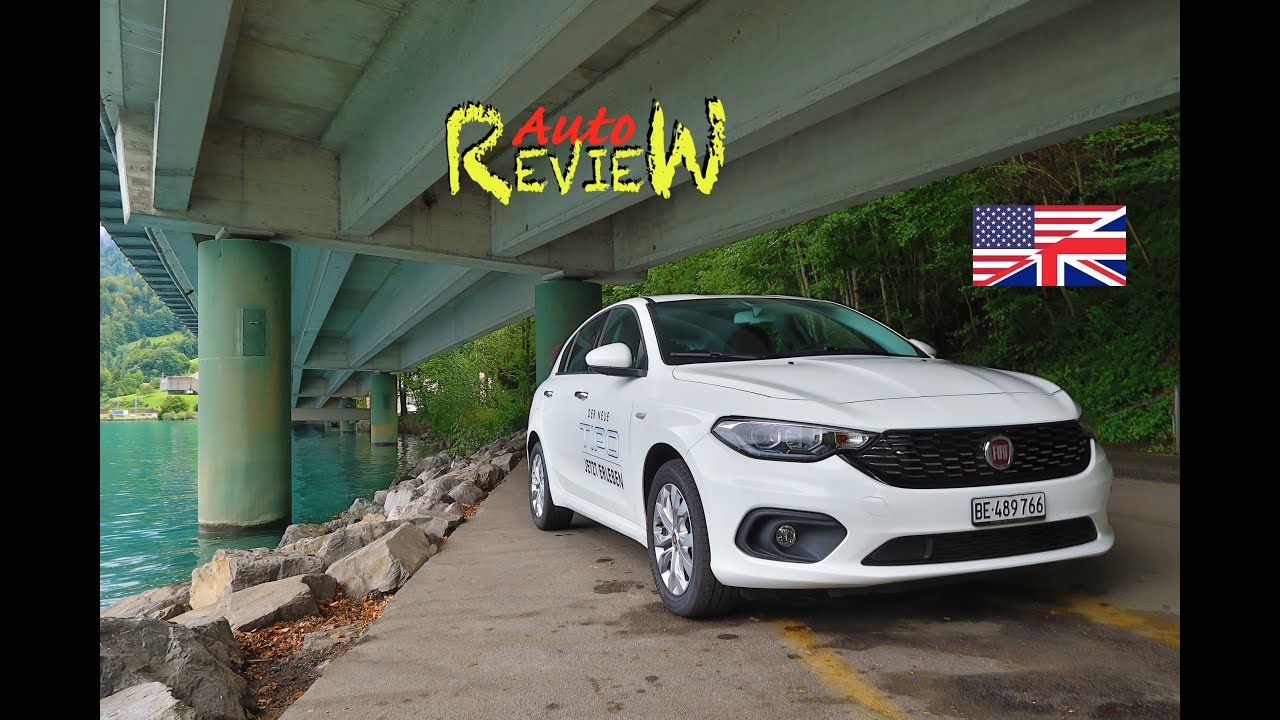Fiat Tipo Lounge 1.4 T-Jet 120hp (2017) | AutoReview | Switzerland | Episode 76 [ENG]
