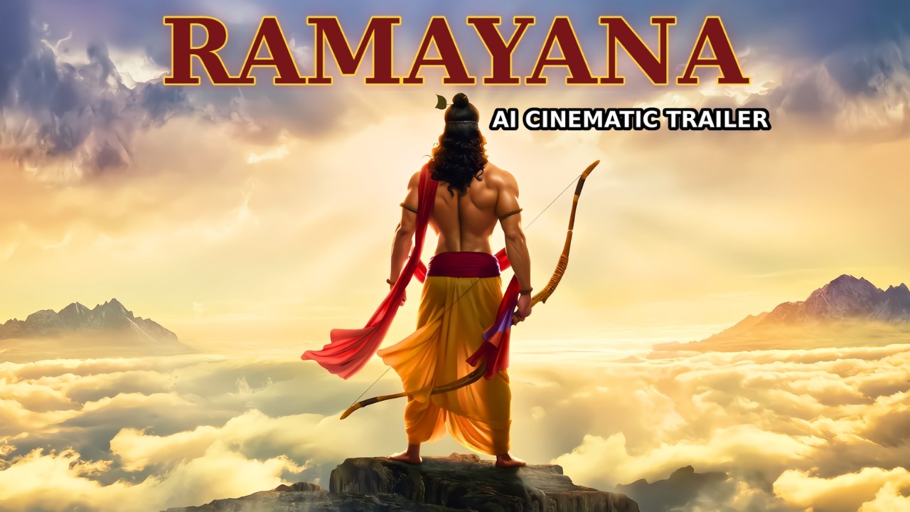 RAMAYANA | The Entire Epic in 80 Seconds | AI Cinematic Trailer