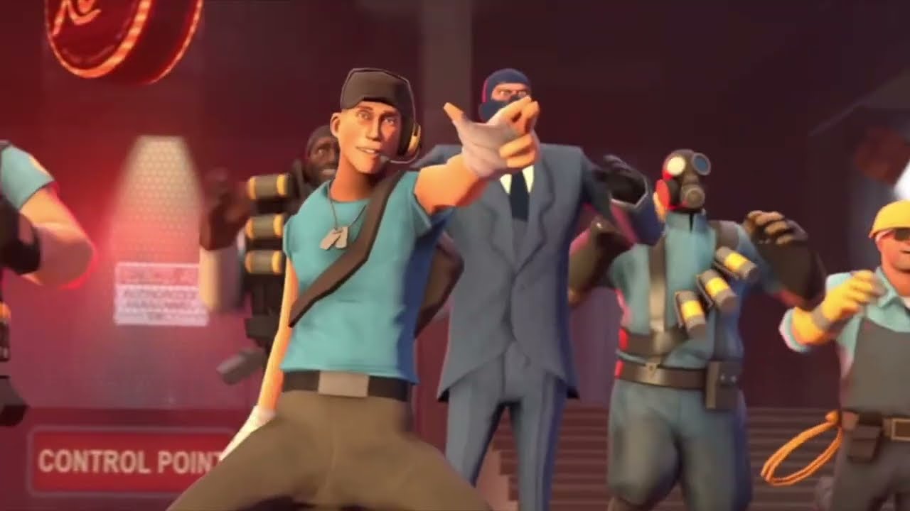 Video game characters dancing in September