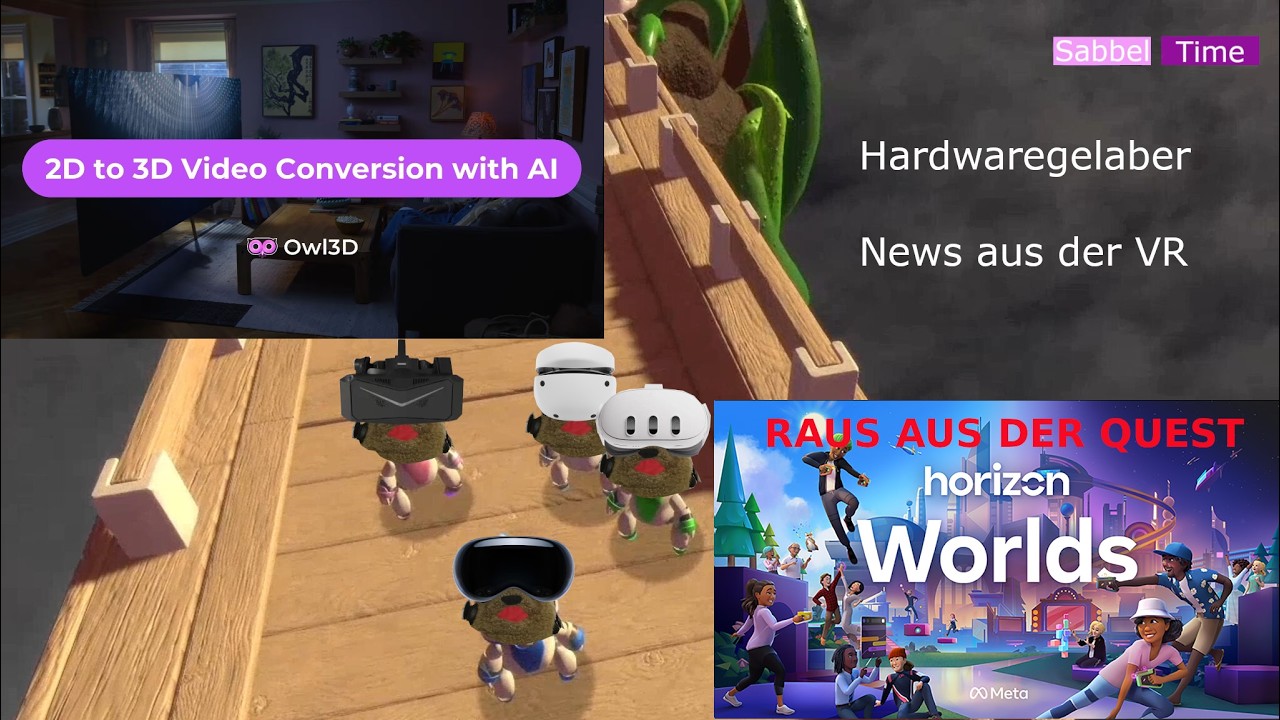 VR News - RETRO VR HMD mit SCHWARZ WEIß Grafik! 171 MILLIONEN Menschen nutzen VR?