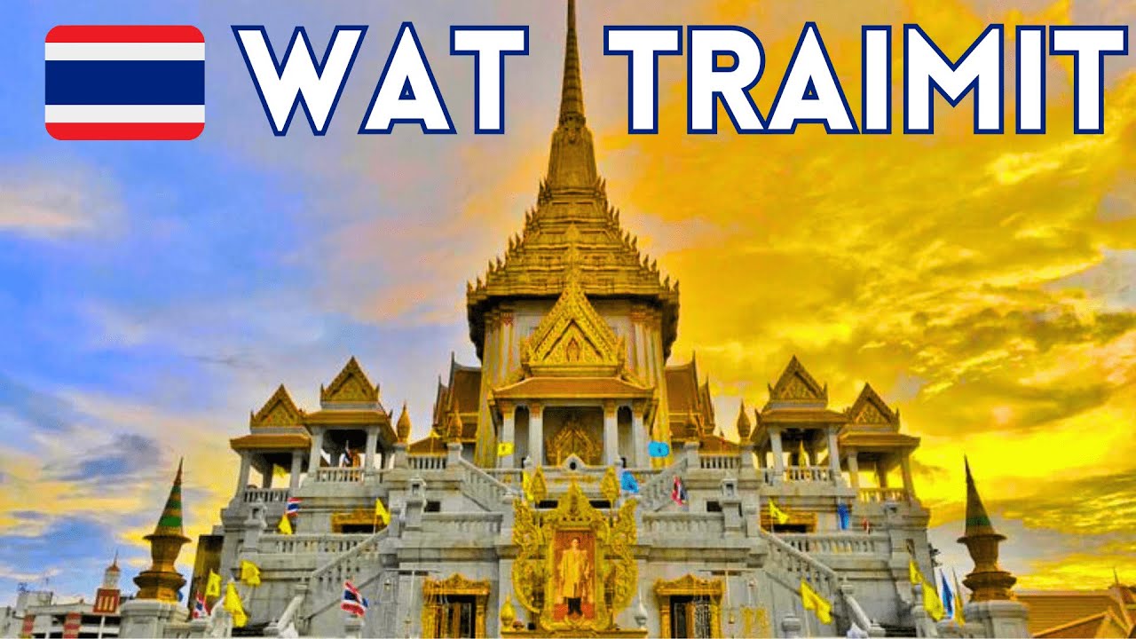 ✨ Wat Traimit Bangkok: The World's Largest Golden Buddha Temple! 🛕🏆