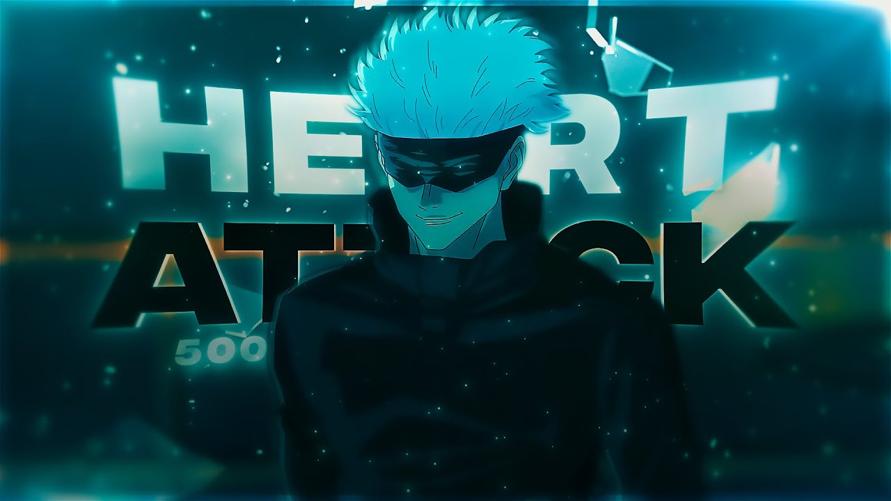 Heart Attack -Jujutsu Kaisen [AMV/Edit] 4K (TY For 500 Subscribers) (Free project file)
