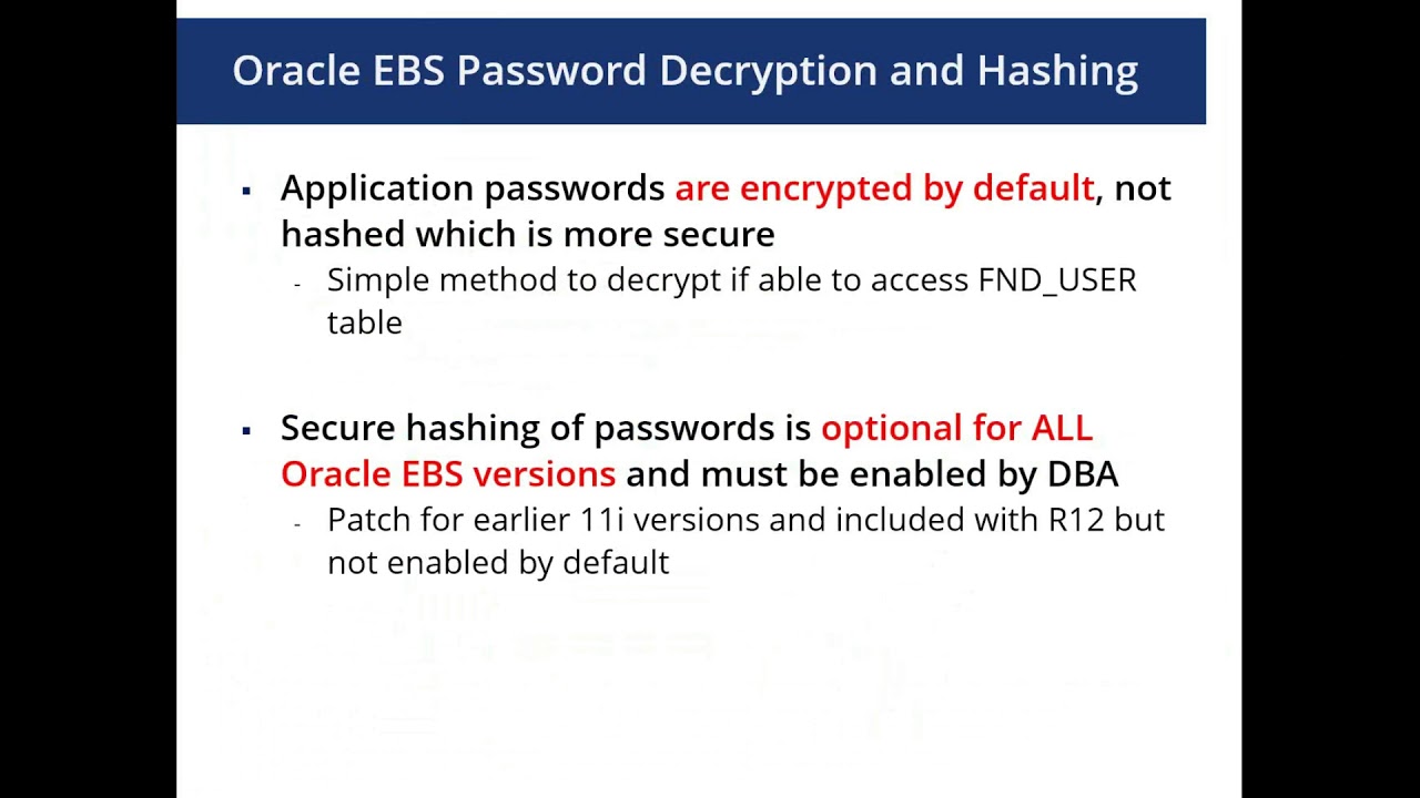 New Oracle EBS Security Features You Can Use Now