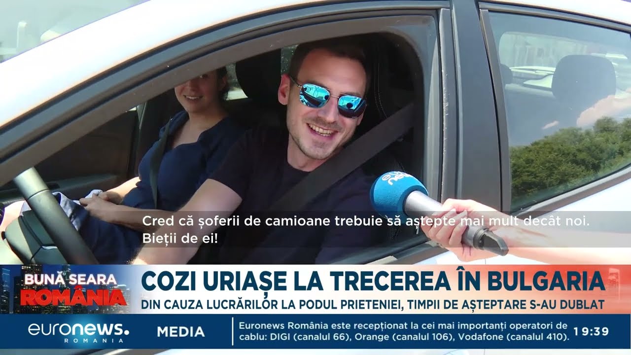 Cozi uriașe la trecerea în Bulgaria. Timpii de așteptare s-au dublat