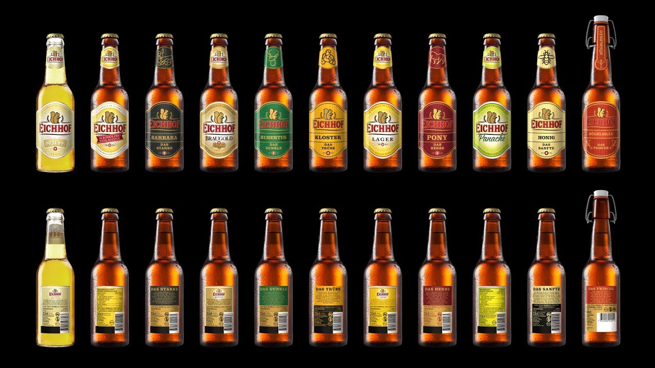 making of Heineken 's Eichhof 3D bottles