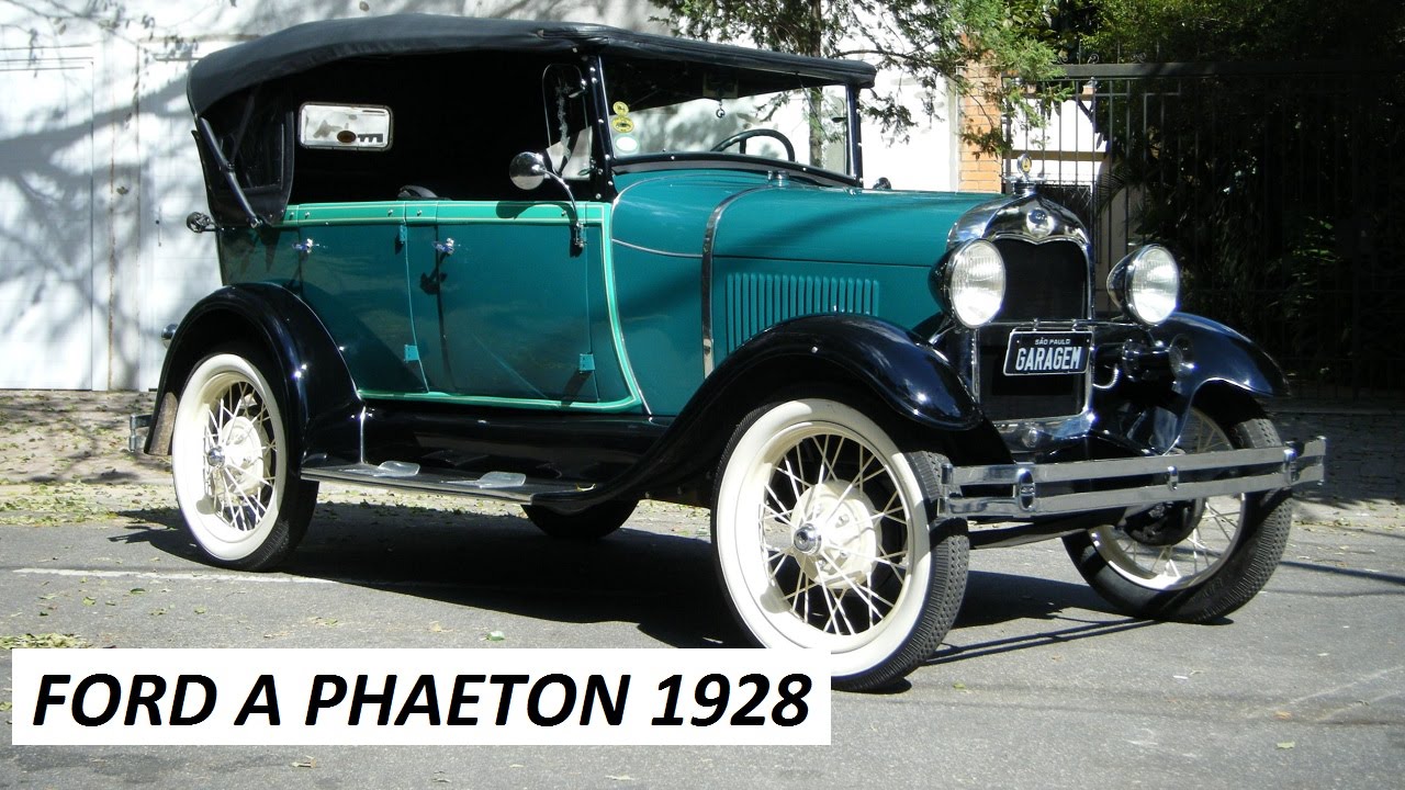 Garagem do Bellote TV: Ford Model A Phaeton
