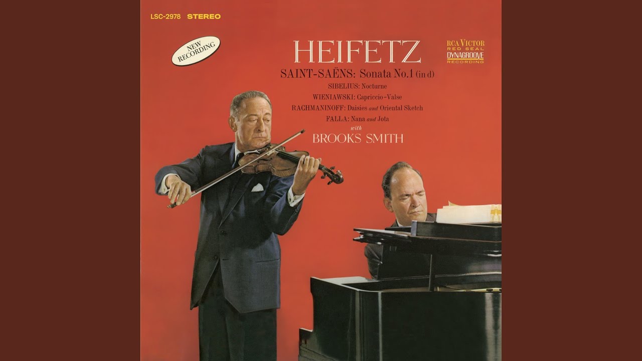 Capriccio-valse for Violin and Piano in E Major, Op. 7