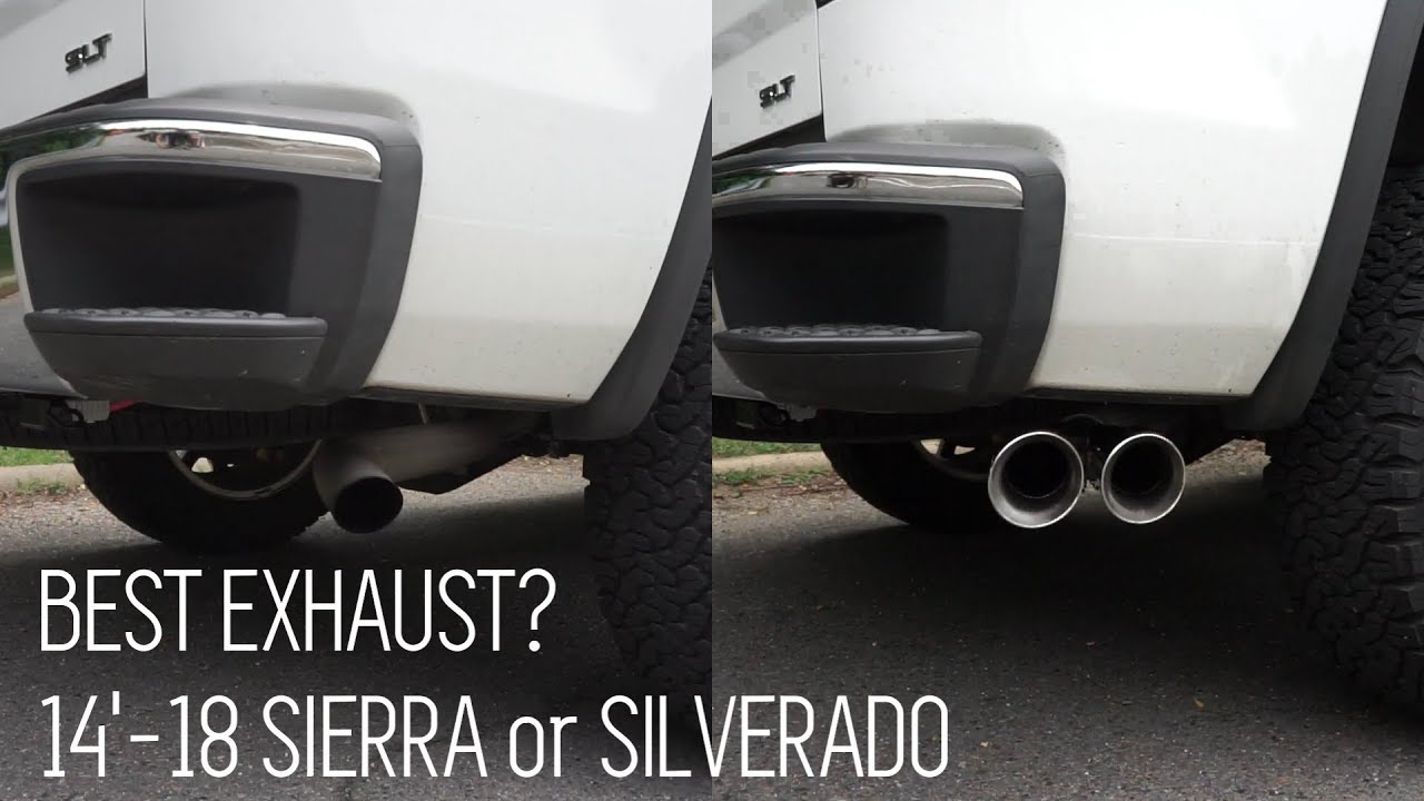 Лучшая выхлопная система для моделей 2014–2018 годов: Sierra или Silverado? Думаю, да. Corsa Sport!