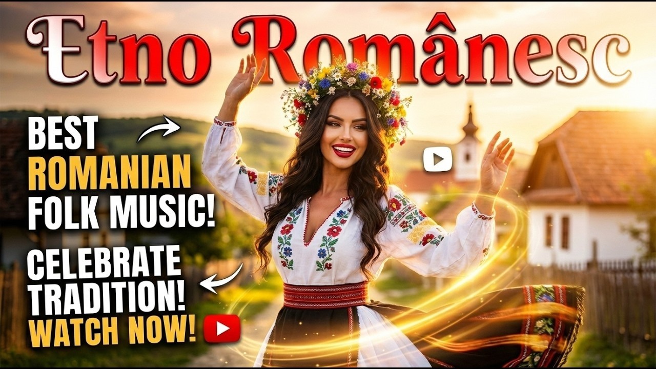Etno Românesc Modern 2026 🇷🇴 | Dor de Sat Liniștit și Dor din Rural Romanian village countryside