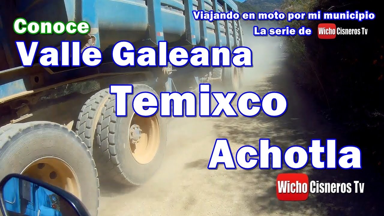 Conoce Valle Galeana, Temixco y Achotla / Viajando en moto por mi municipio.