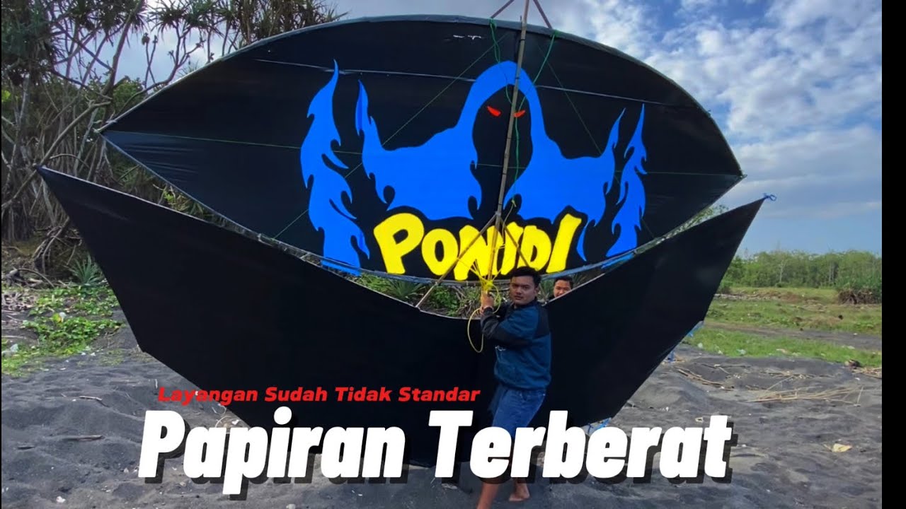 Layangan Papiran Terberat PONIDI Sendaren Sekop sekop