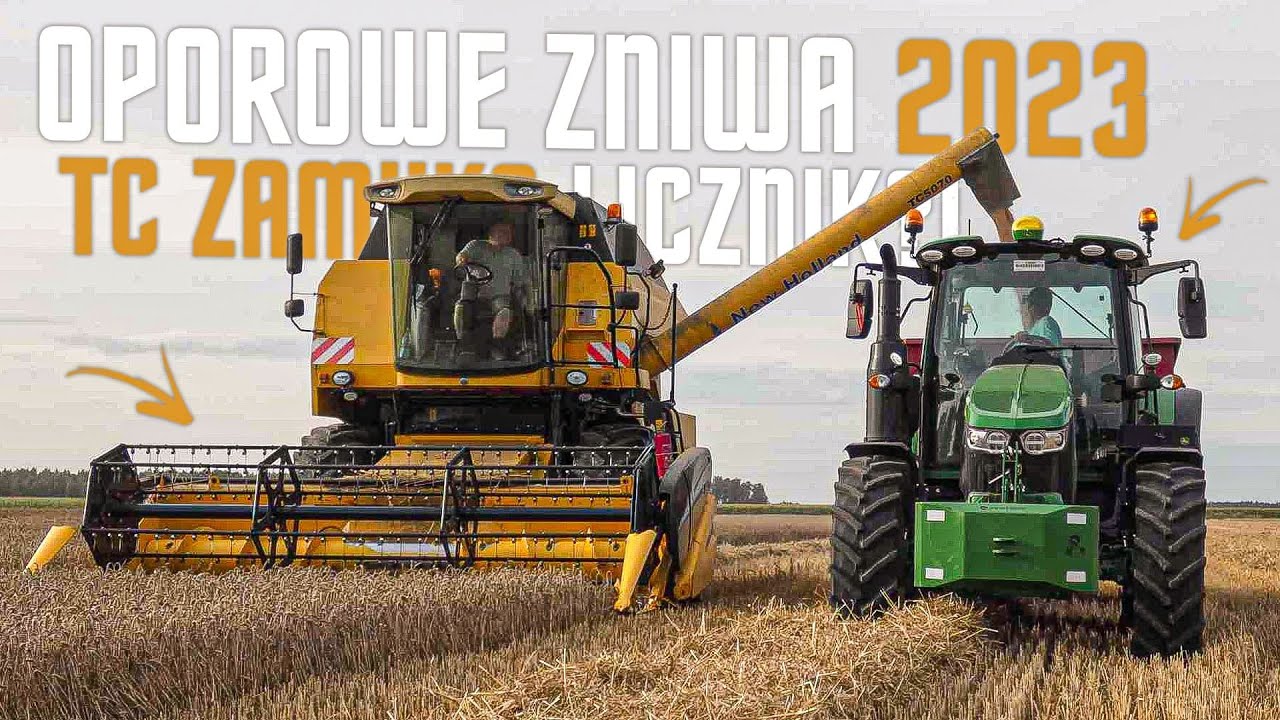 🔥TC ZAMYKA LICZNIK?!🔥ŁAPANE ŻNIWA 2023🔥GR GUDEJ🔥NEW HOLLAND TC 5070🔥
