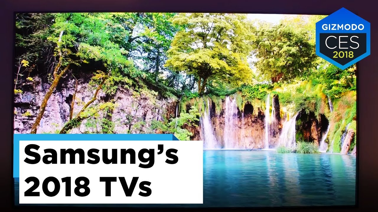 Samsung Swears This Years Displays To Be Better | CES 2018