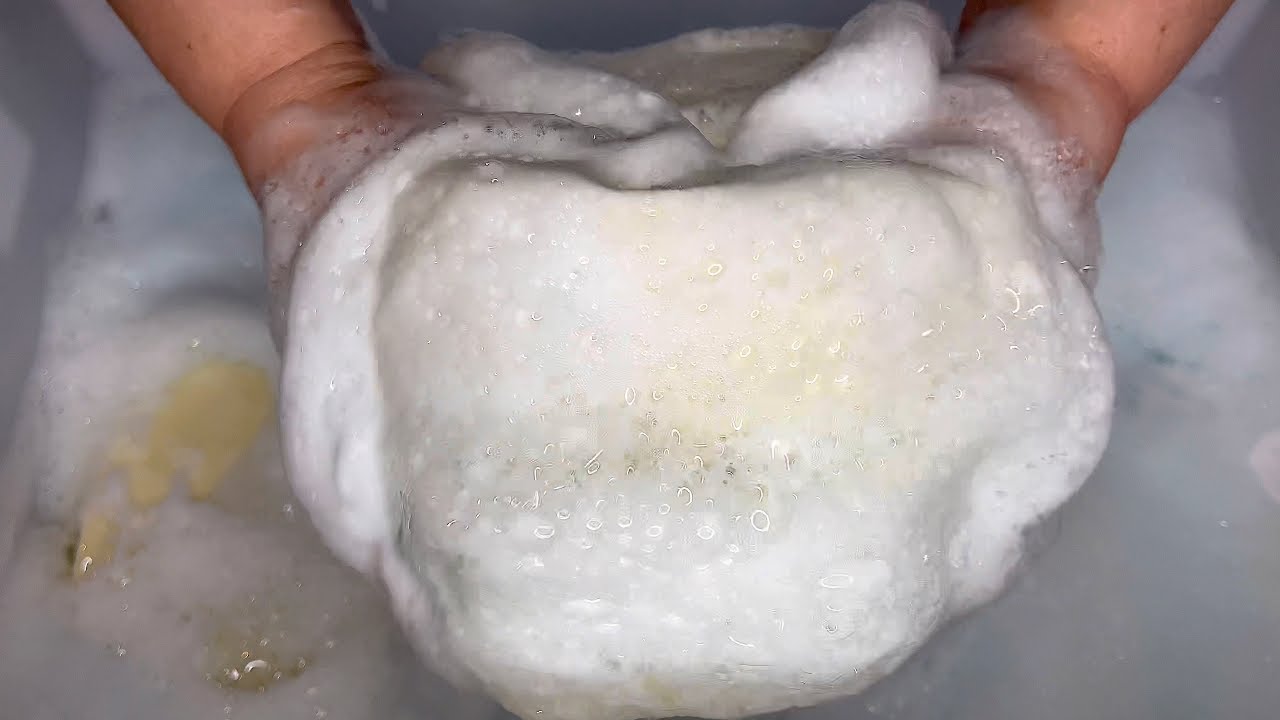 ASMR 🤍🤍🤍PASTE RINSE 💦🫧💦