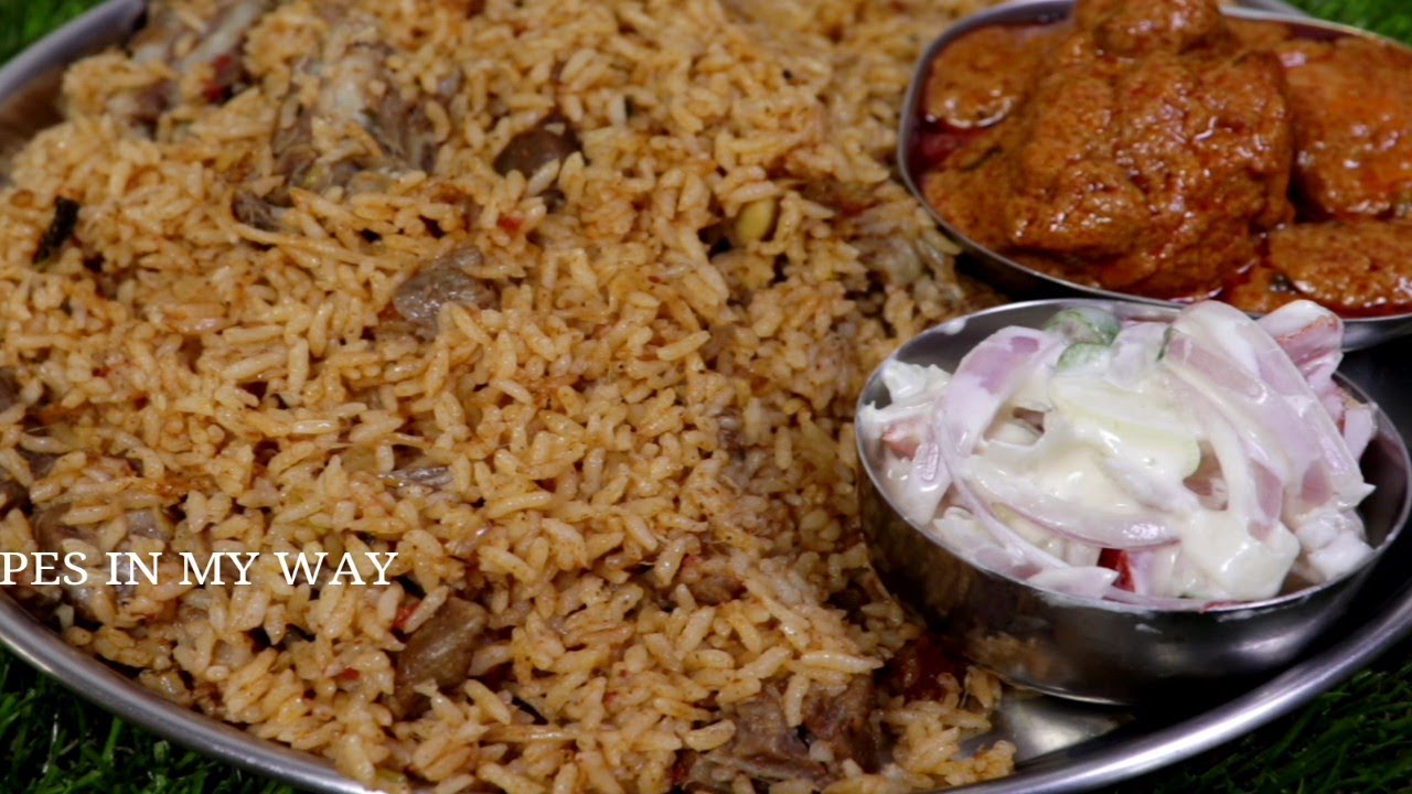 பாய் வீட்டு மட்டன் பிரியாணி - மட்டன் பிரியாணி - MUSLIM STYLE MUTTON BIRYANI - MUTTON BIRYANI