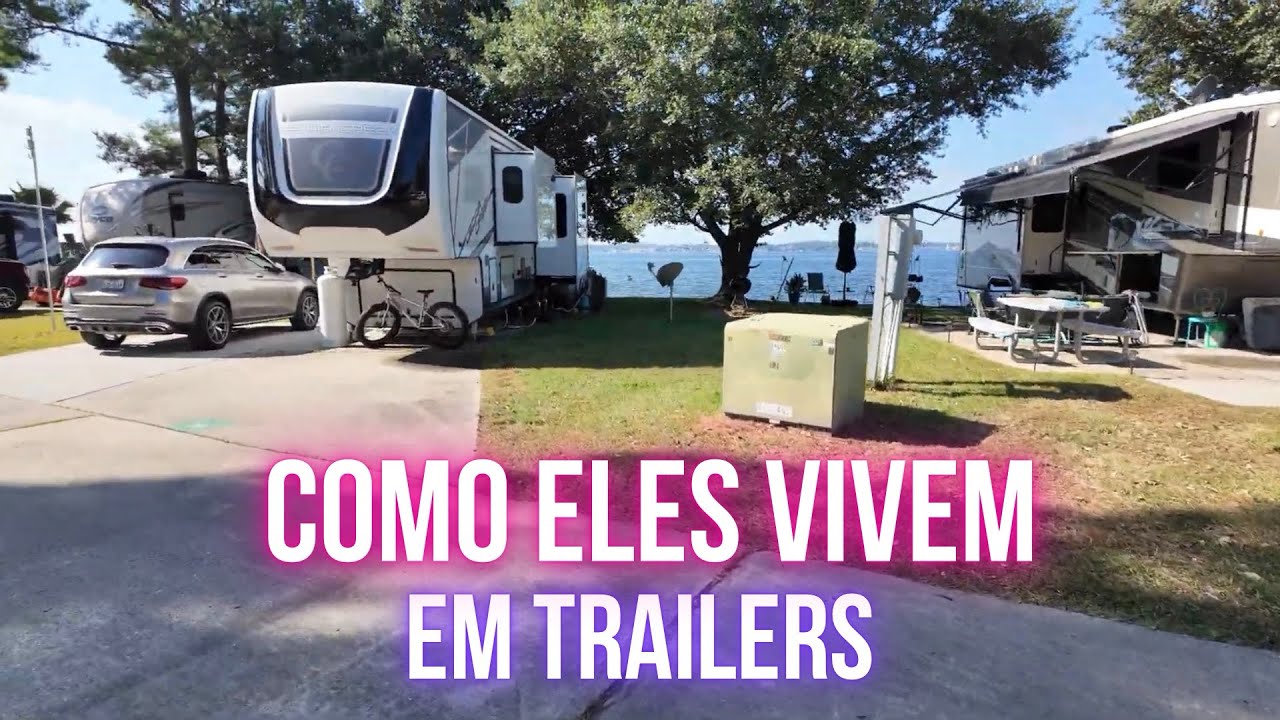 Como pessoas no Texas vivem em trailers