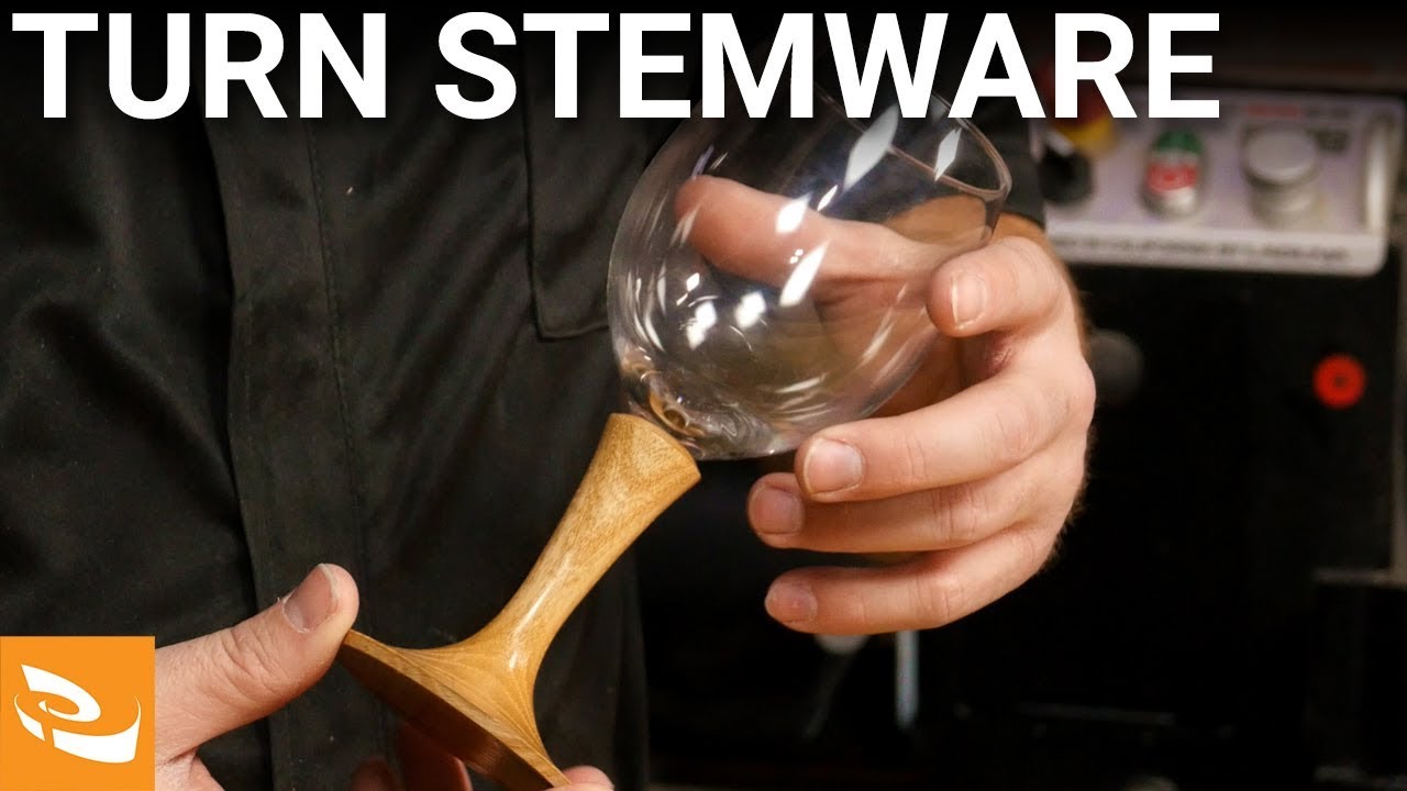 Как сделать бокал вина с токарным станком