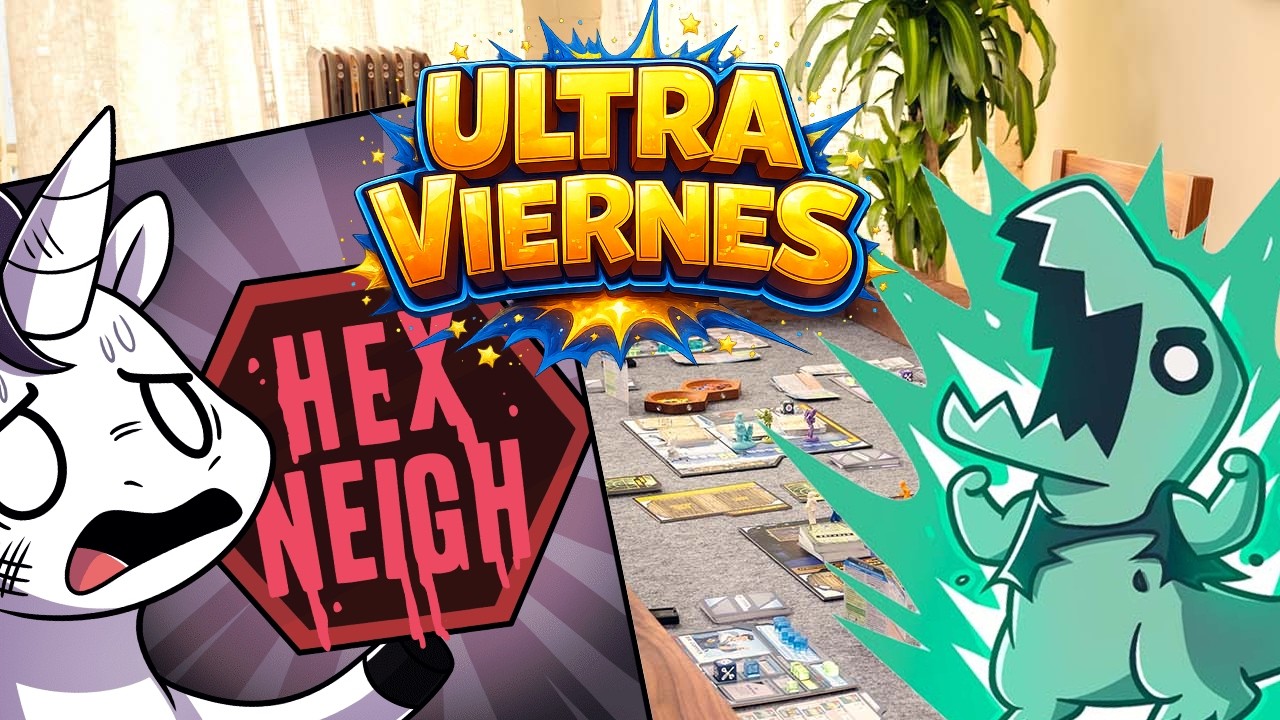 Ultra Viernes | Noche de Juegos de mesa | Happy Little dinosaurs y Unstable Unicorns