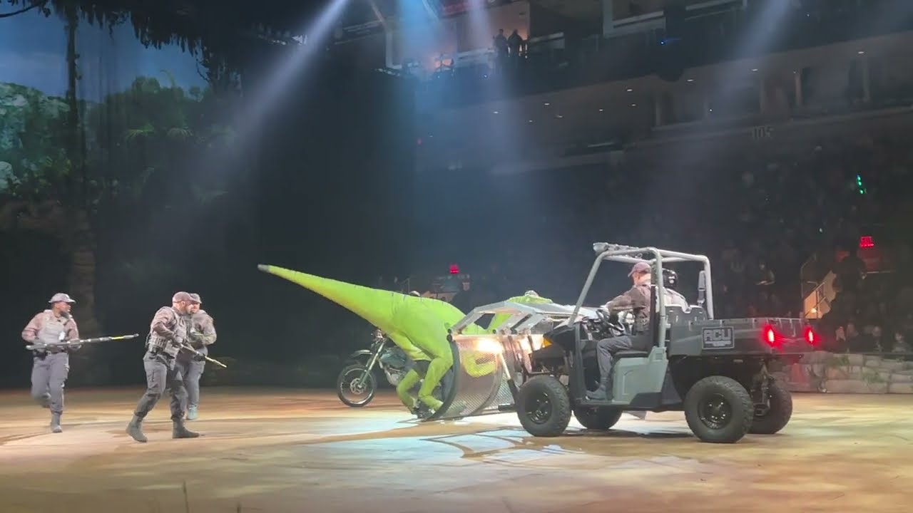 Jurassic World Live Tour (Part 1) at Total Mortgage Arena in Bridgeport, Connecticut