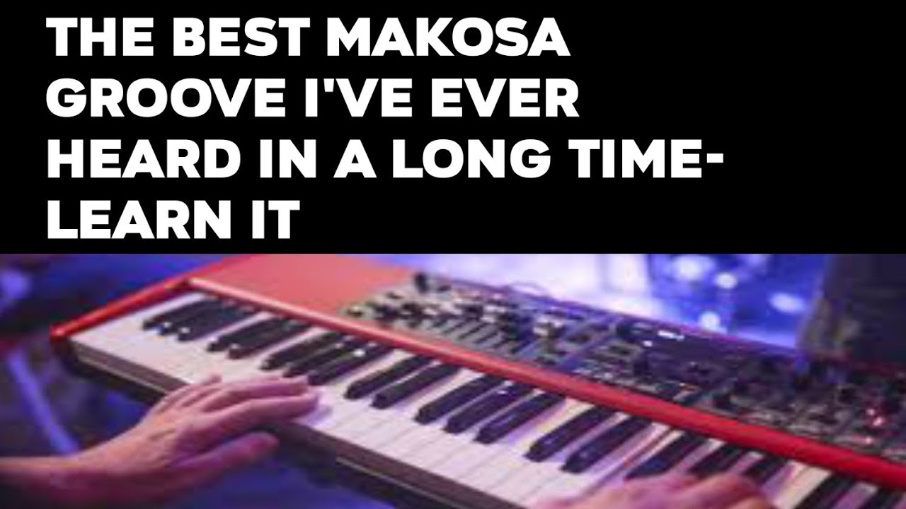 The best makosa groove I've heard in a long while- learn how it's played.
