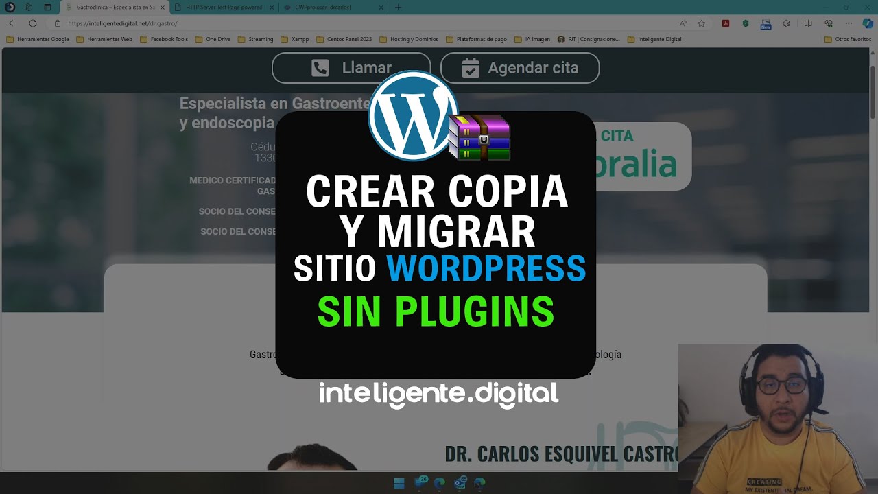 Hacer copia y migrar tu sitio web WordPress sin plugins 2024