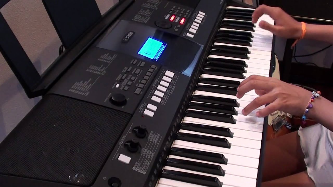 Yamaha PSR E423 mini test drive by Raky - HD