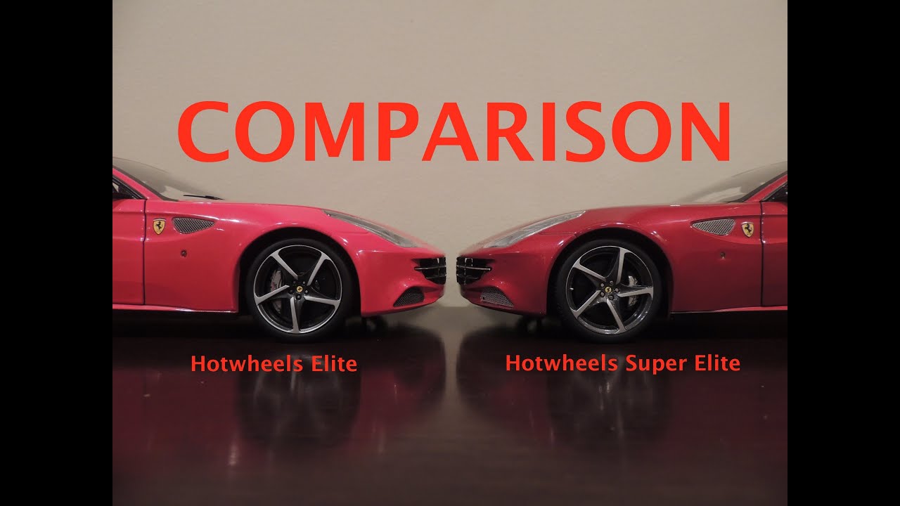 1:18 FERRARI FF COMPARISON: Hotwheels Superelite vs Elite