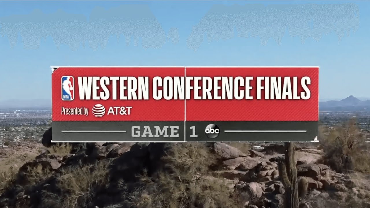 ABC NBA Western Finals intro | LAC@PHX | 6/20/2021 (GM1)