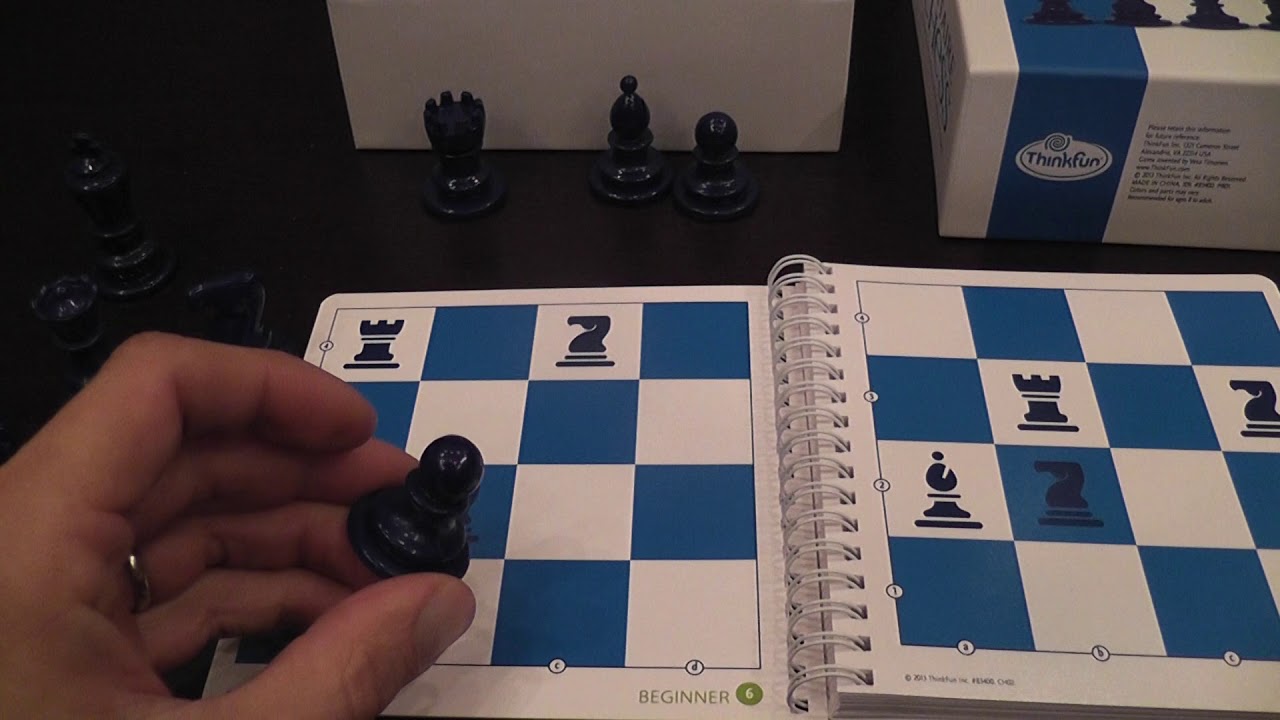Solitaire Chess (ThinkFun) Review & Play Along!
