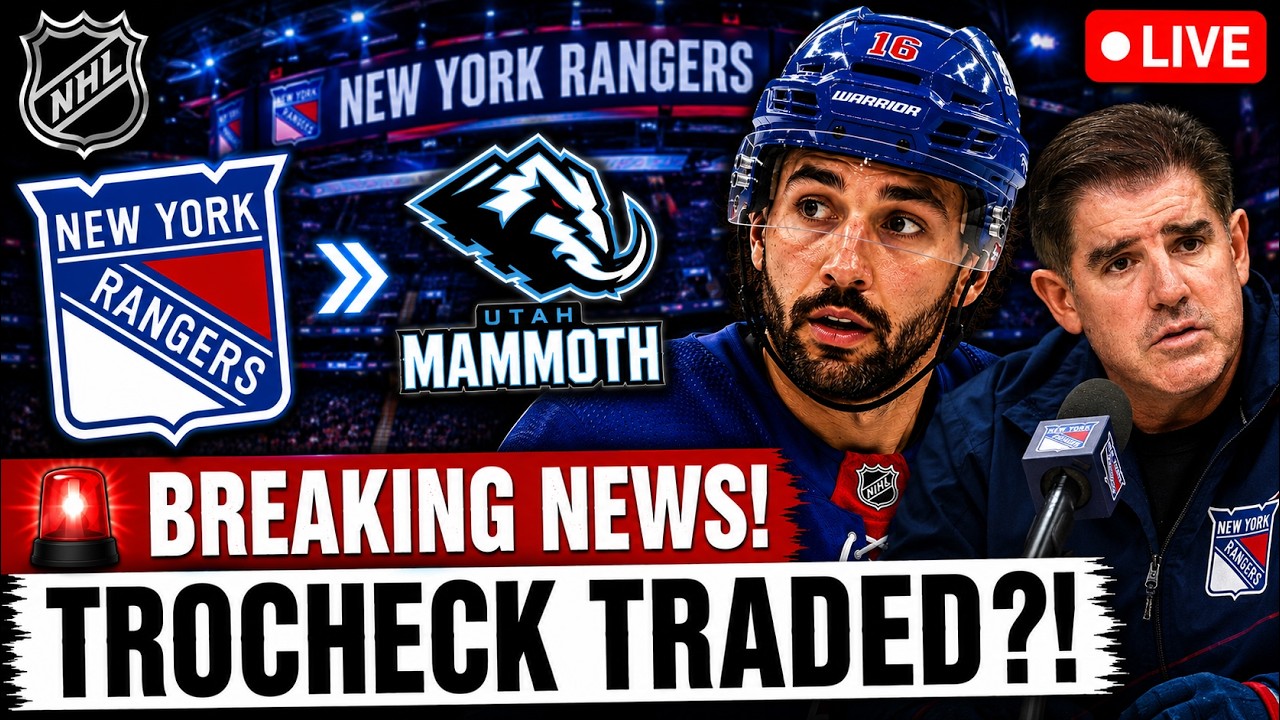 🚨 RANGERS TRADE TROCHECK TO THE MAMMOTH &mdash; WHAT THEY GOT BACK WILL SHOCK YOU!
