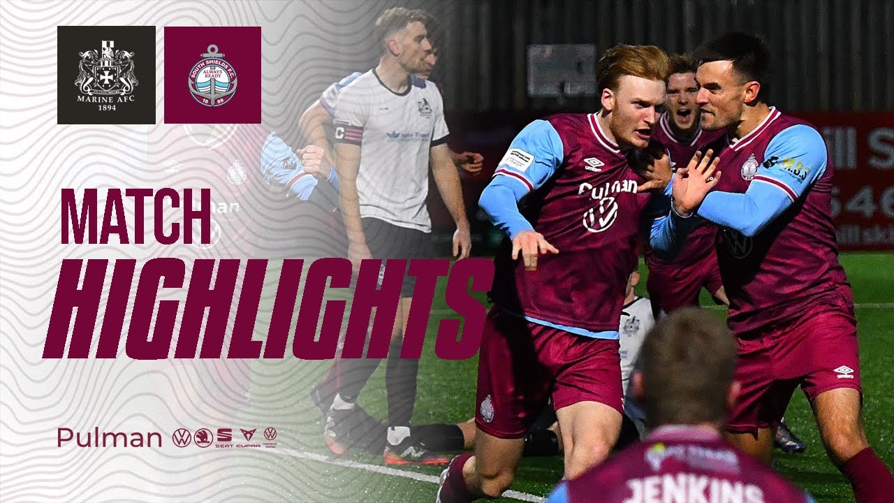 HIGHLIGHTS | Marine AFC 2-2 South Shields FC | Enterprise National League North