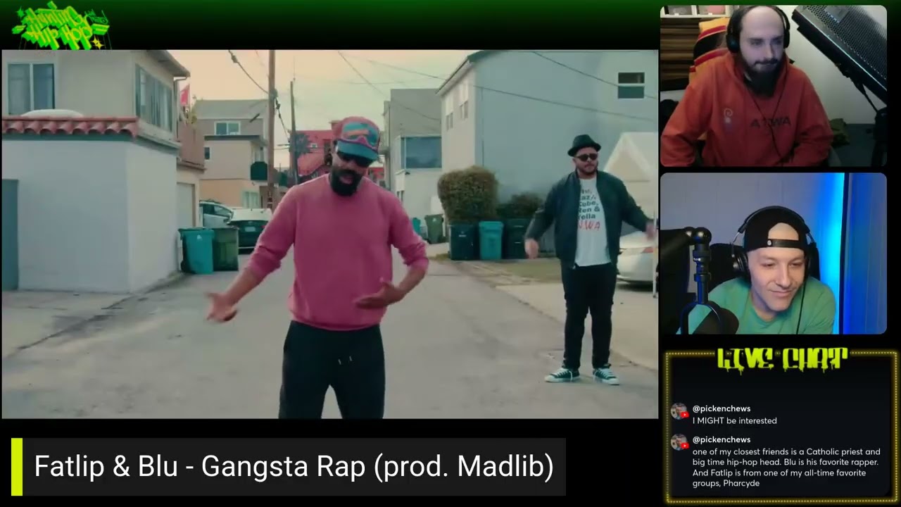 Fatlip & Blu - Gangsta Rap (prod. Madlib) REACTION