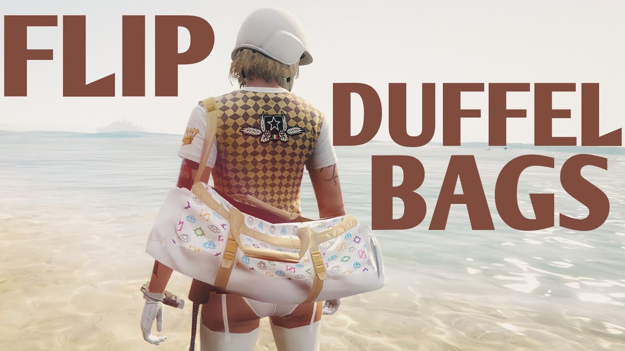 🌟 FLIP DUFFEL BAGS 🌟 (BEFF METHOD) Obtain WHITE DUFFEL BAG (XBOX) (FRIEND + NETCUT) GTA V